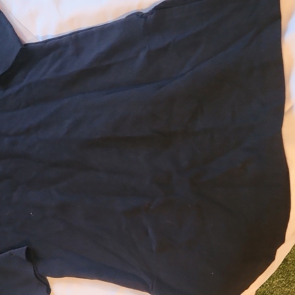 Black Hoodie Dress with Red Gun Print - Picture 3 of 4